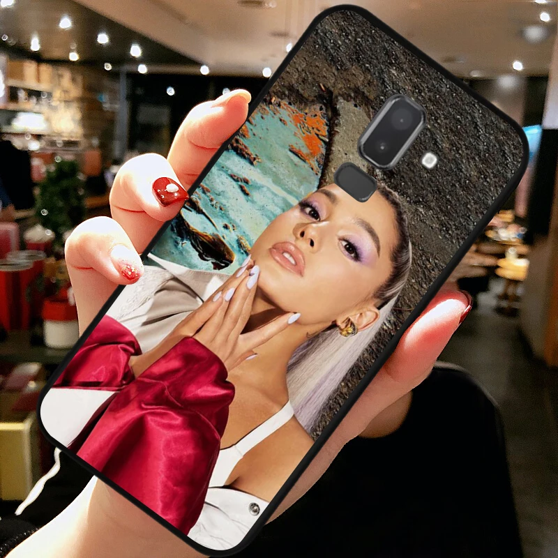 Ariana Grande Singer Soft Case for Samsung Galaxy J8 J7 Duo J6 J4 Plus Prime 2018 TPU Silicone |