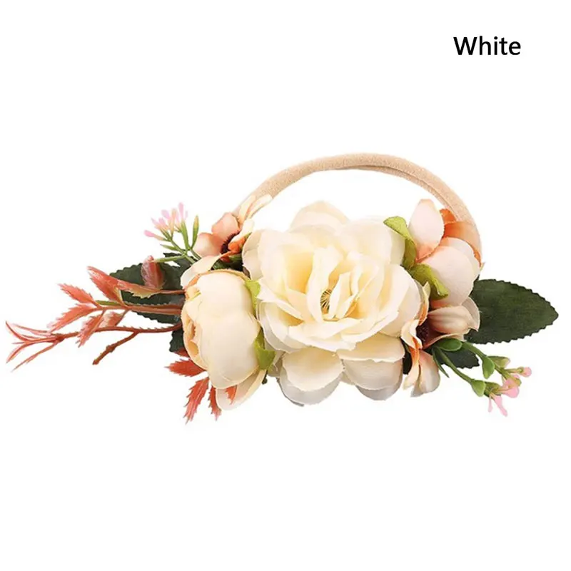 

Girls Headband Lace Rabbit Ears Children's Wreath Infant Newborn Photography Prop Kids Birthday Party Hairband
