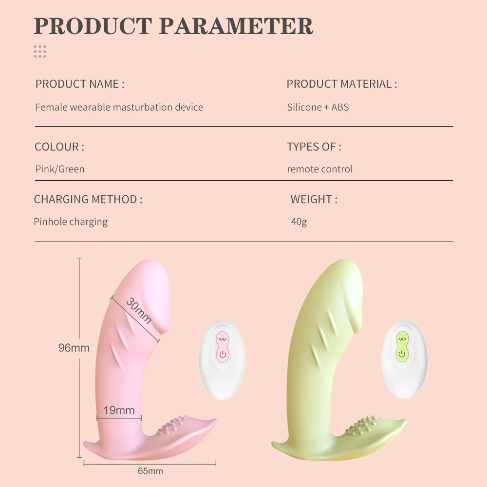 Wearable Panty G Spot Clit Vibrator Remote Control Invisible ​Vibrating Panties Dildo Clitoral Stimulator Sex Toy for Women | Красота и