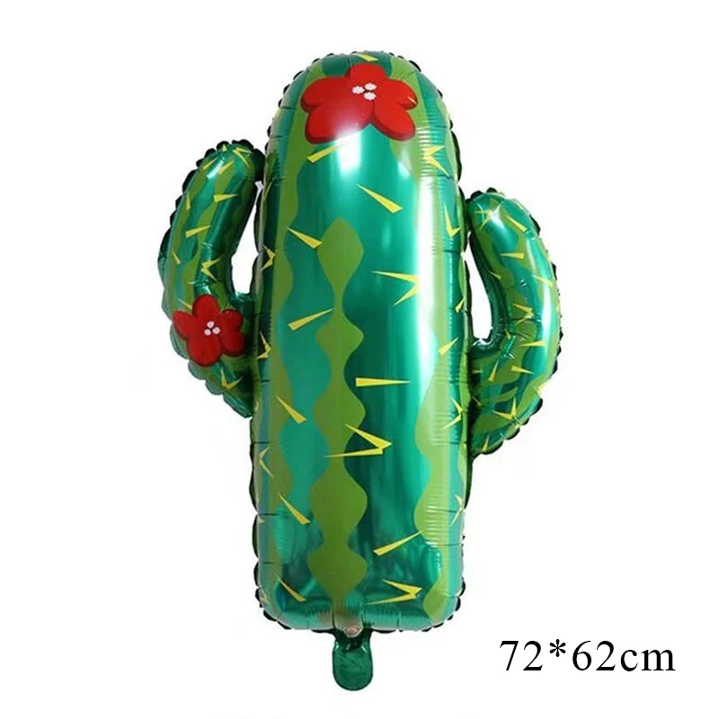 Balloon F x 1 Новейшие Альпака лама кактус тема Декоративная скатерть для вечеринки бумажные чашки пластины баннеры шары для детей принадлежности для рождения детей - Цвет: Balloon F x 1