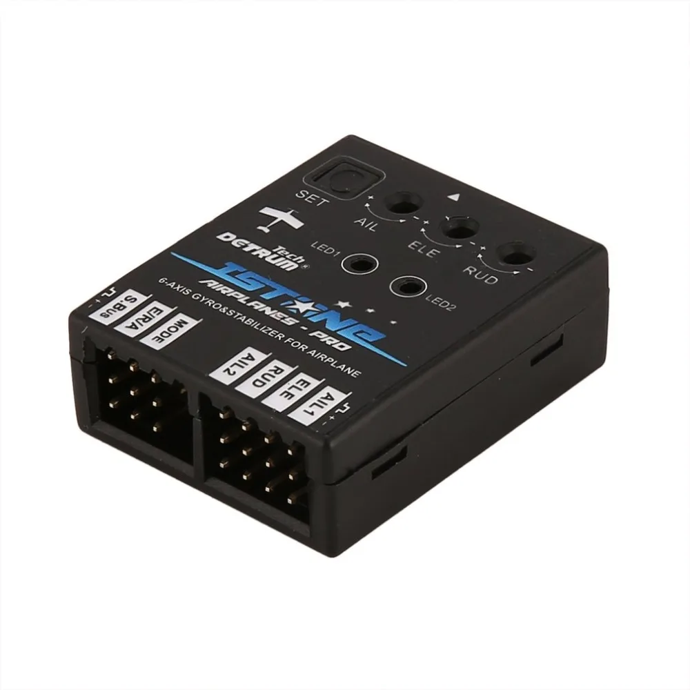 RC DETRUM Istone PRO с 6-осевым гироскопы и шарнирный стабилизатор с ABS Системы нажатием одной кнопки аварийно-спасательных аэрокамера для дистанционно управляемого самолета Поддержка Futaba SBUS PWM сигналов