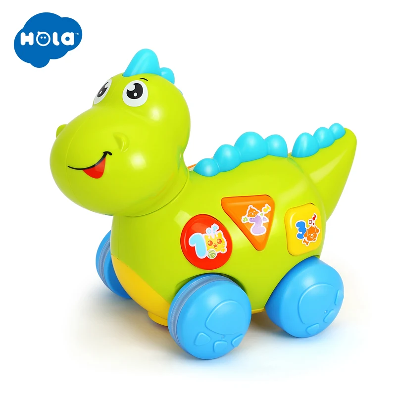 HOLA TOYS 6105 говорящий динозавр игрушка с огнями и звуками для детей Подарки | Игрушки
