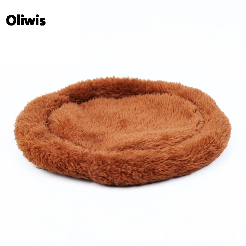 Коврик для хомяка бархатное теплое гнездо домашних животных Arctic хлопковая