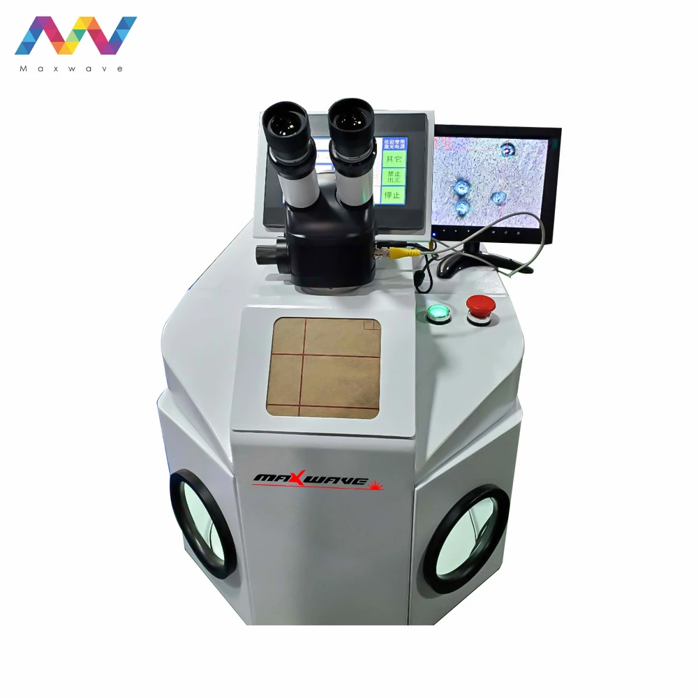 

200w jewelry laser spot welder portable Jewelry yag ccd welding for copper nickel titanium ring