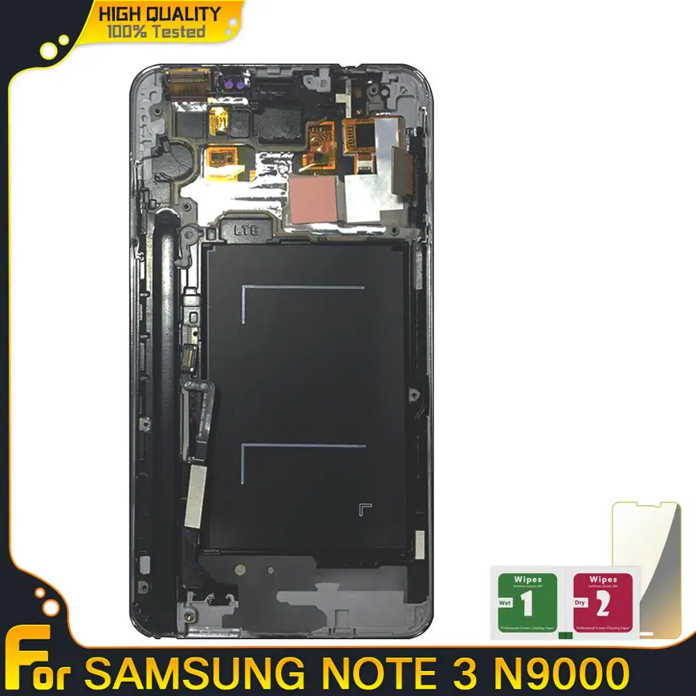 ЖК дисплей 5 7 ''для Samsung Galaxy Note 3 N9005 N9000 N900A сенсорный экран с дигитайзером в