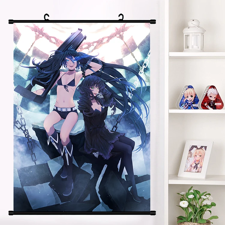 Аниме BLACK ROCK SHOOTER наклейки на стену панно настенные подвесные плакаты коллекция