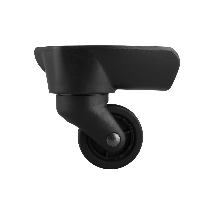 Black Travel Luggage Accessories Casters Replacement Cosmetic Case Trolley Casters Replacement Repair Boutique Casters One Pair