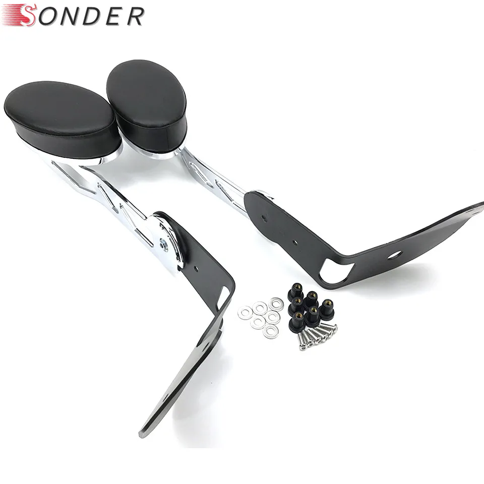 High quality Rear Adjustable Passenger Armrests accessories For Honda Goldwing GL1800 2001-2017 2002 2003 2004 2005 2006 Parts | Автомобили