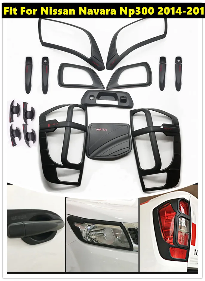 2014 2019 ABS автомобильные полоски крышка бака противотуманный светильник налобный