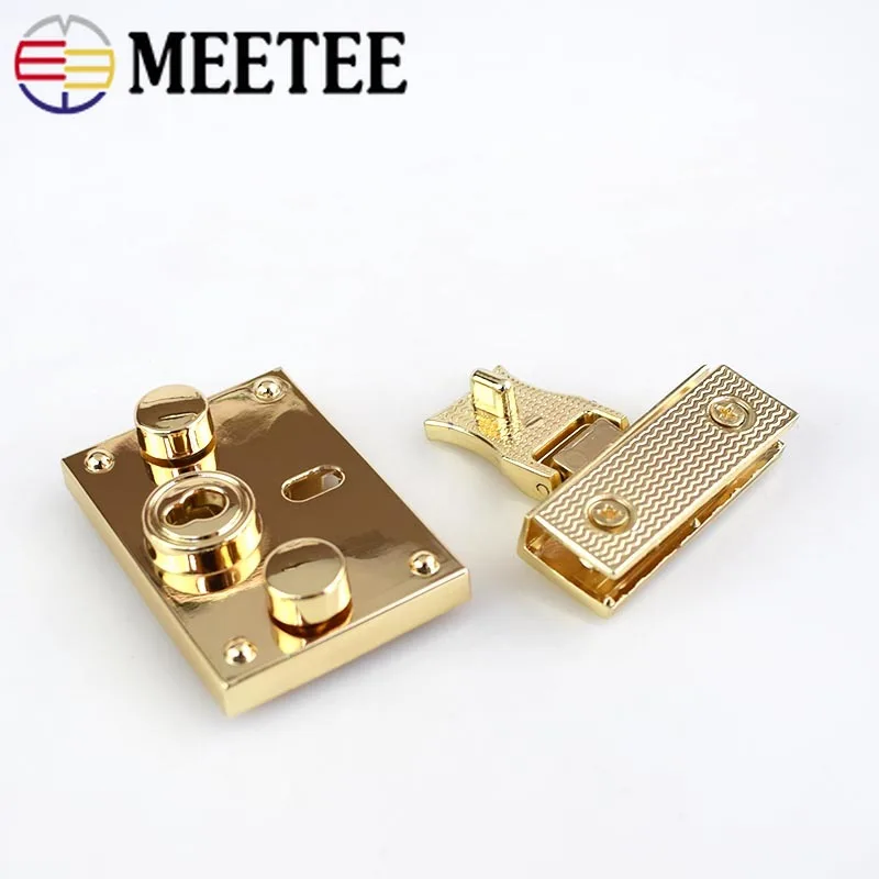 1/2 шт. Металлический замок для сумки защелка женская сумка врезная пряжки