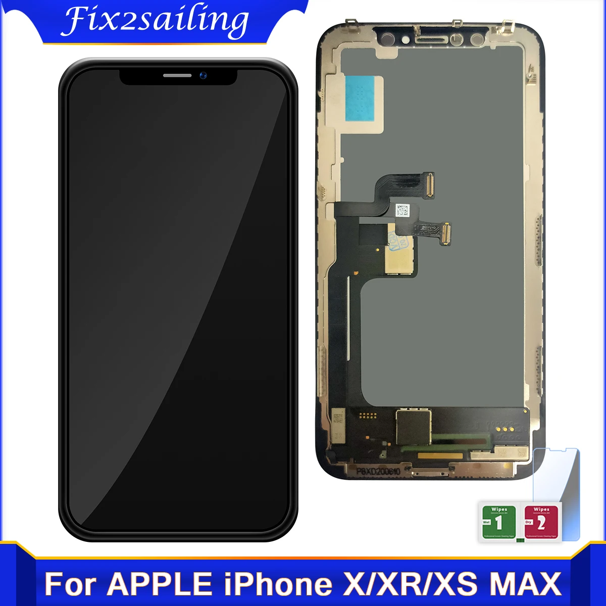 ЖК дисплей OLED для iPhone XS MAX XR Incell дигитайзер сенсорного экрана в сборе Запчасти OEM