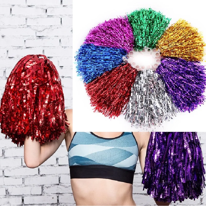 Помпоны для игр практичные помпоны чарлидинга спортивные соревнований