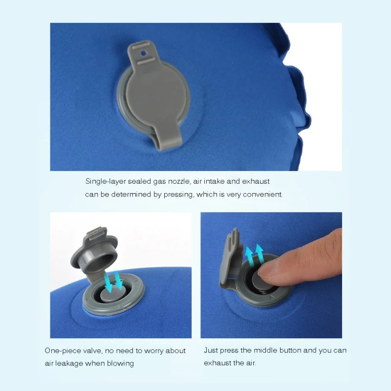 Открытый Кемпинг Сверхлегкий подушки для путешествий спинки хранения Карманный