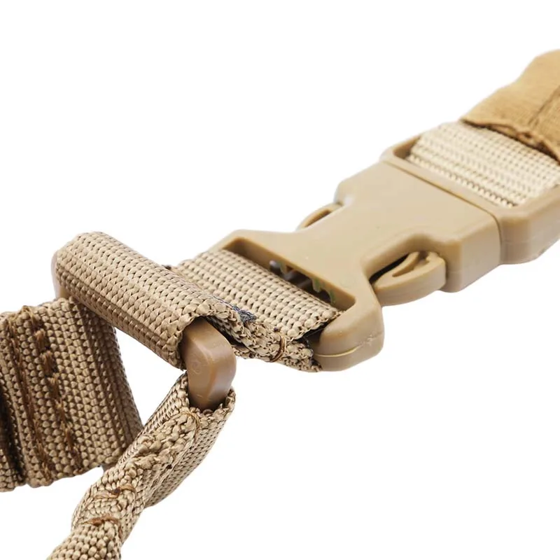 

Tactical 1 Point Gun Sling Strap Airsoft Bungee Rifle Sling Belt Shooting Hunting Accessories One Point Gun Rope