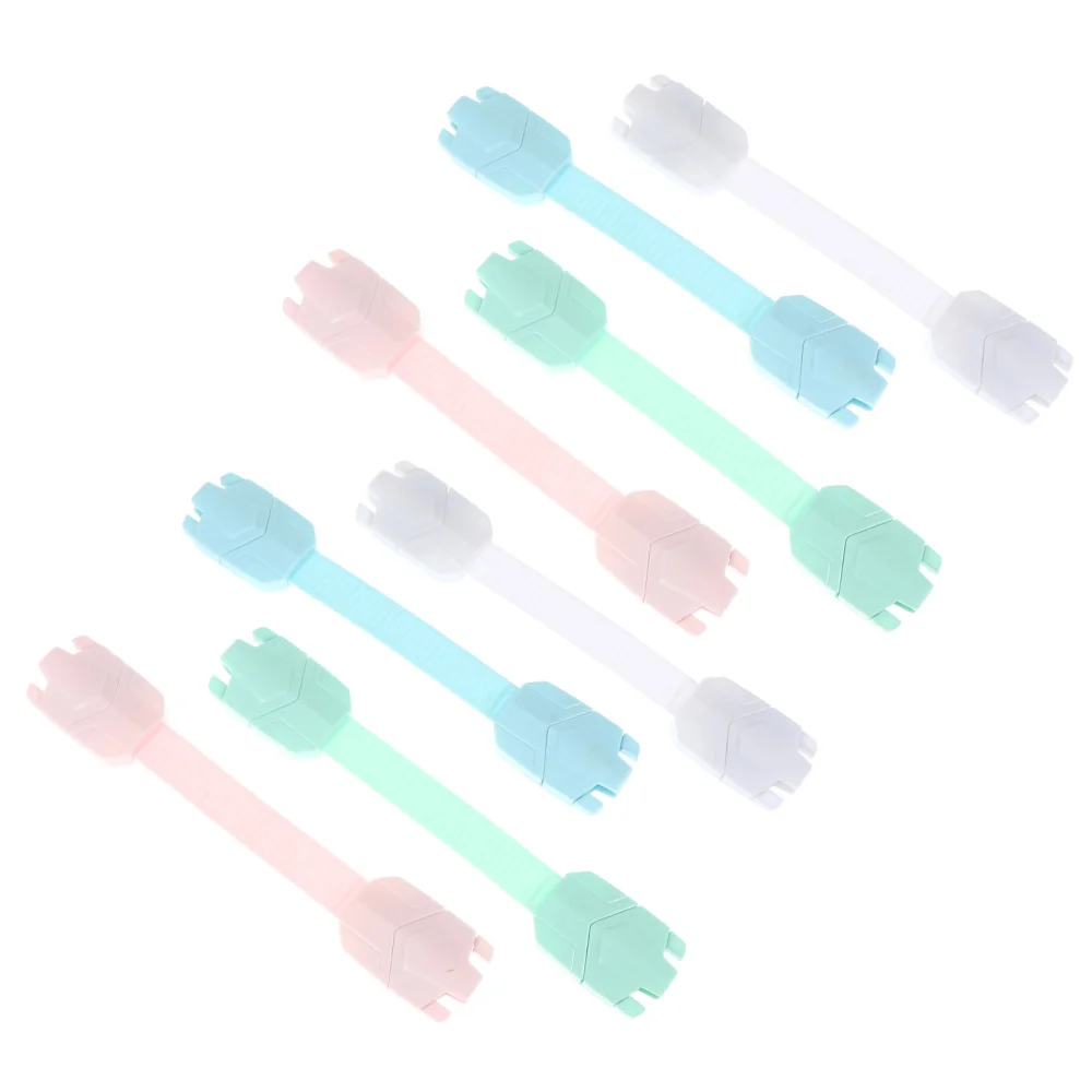 

8pcs Child Safety Strap Locks for Fridge Cabinets Drawers Safety Lock for Baby