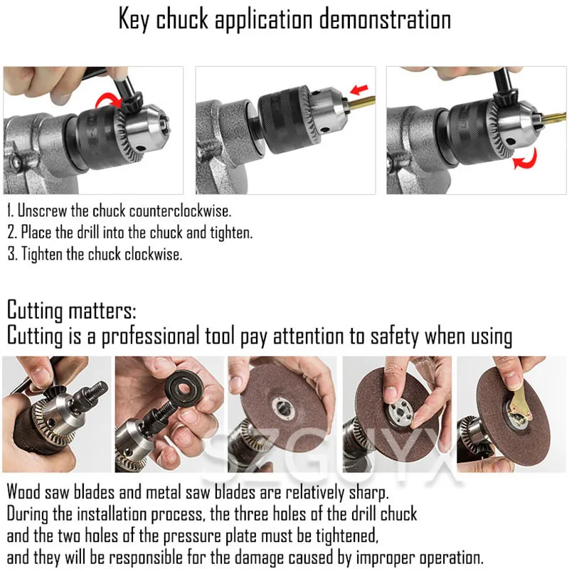 

220V / 710W Small hand drill Multifunctional for home drilling Tighten the screws Electric drill ceramic tile board Impact drill