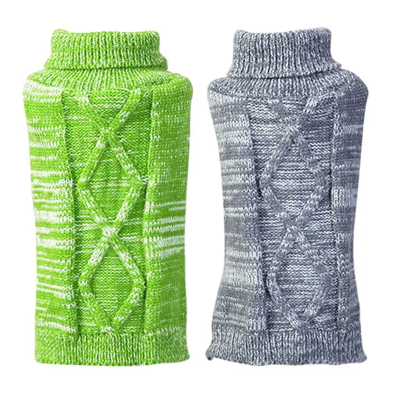 Одежда для собак и кошек осенний зимний свитер теплый костюм удобные свитера