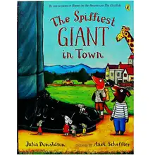 The spiffgregregiant in Town Юлия Дональдсон образовательная книга с изображением на английском языке обучающая карточка рассказами для