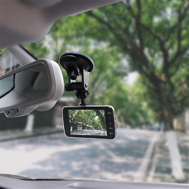 Dash Cam Full HD 1080P автомобильная камера Dashcam Вертикальная 3,0 дюймов ips сенсорный экран Автомобильный видеорегистратор с функцией ночного видения регистратор g-сенсор парковка WDR