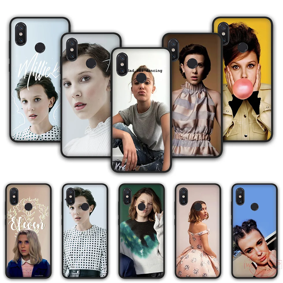 WEBBEDEPP Millie Bobby коричневый Модный мягкий силиконовый чехол для телефона Xiaomi Mi 6 8 A2 Lite