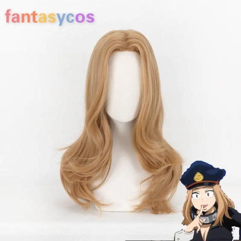 

Парик Аниме Camie Utsushimi My Hero Academia, Женский термостойкий синтетический парик для косплея + бесплатная шапочка для парика