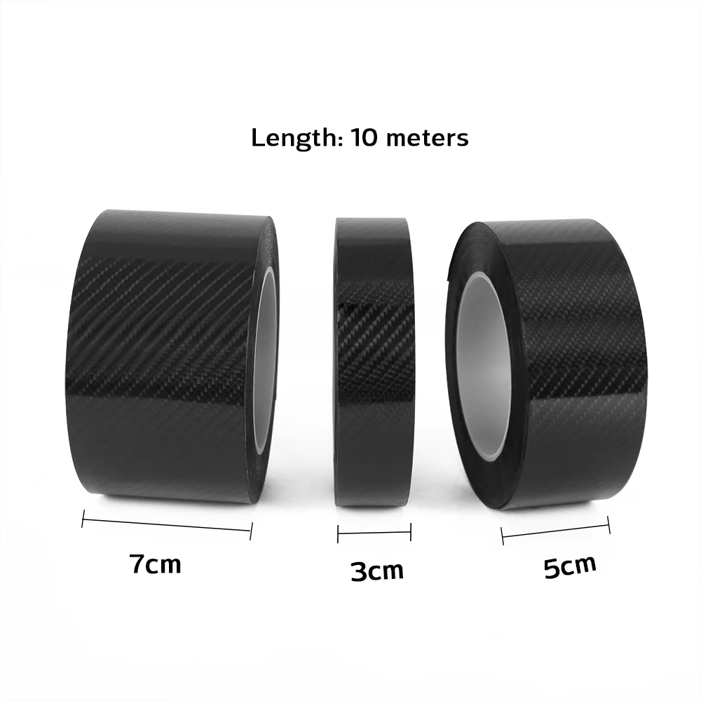 Карбоновая Защитная Накладка на порог автомобиля защитная накладка для Audi Ford BMW