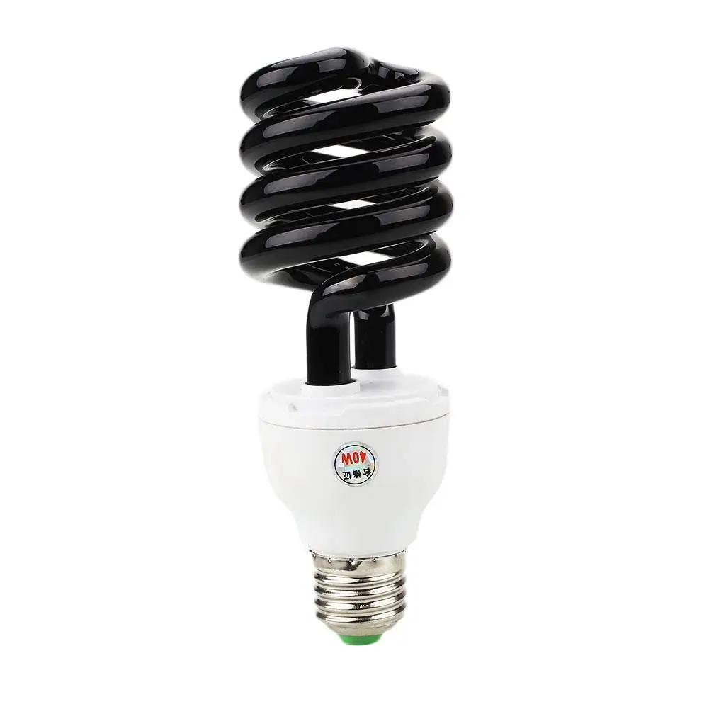 

Light Fluorescent E27 Lamp Ultraviolet 40W Bulb UV UV Bulb UV Blacklight Energy Saving Screw AC220V CFL Bright