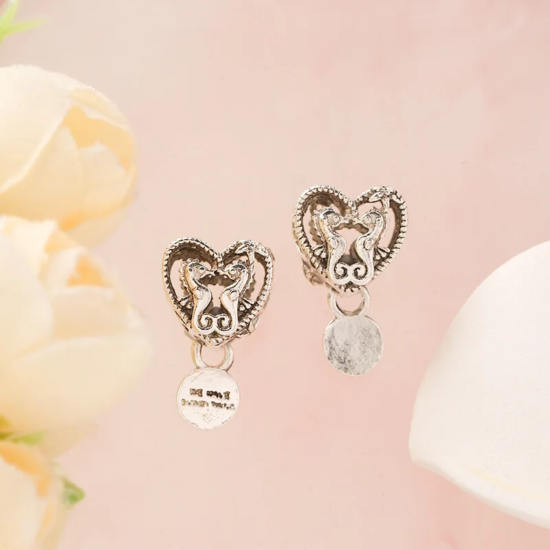 Полые подвеска в виде морского конька ювелирные изделия из бисера подходят pandora