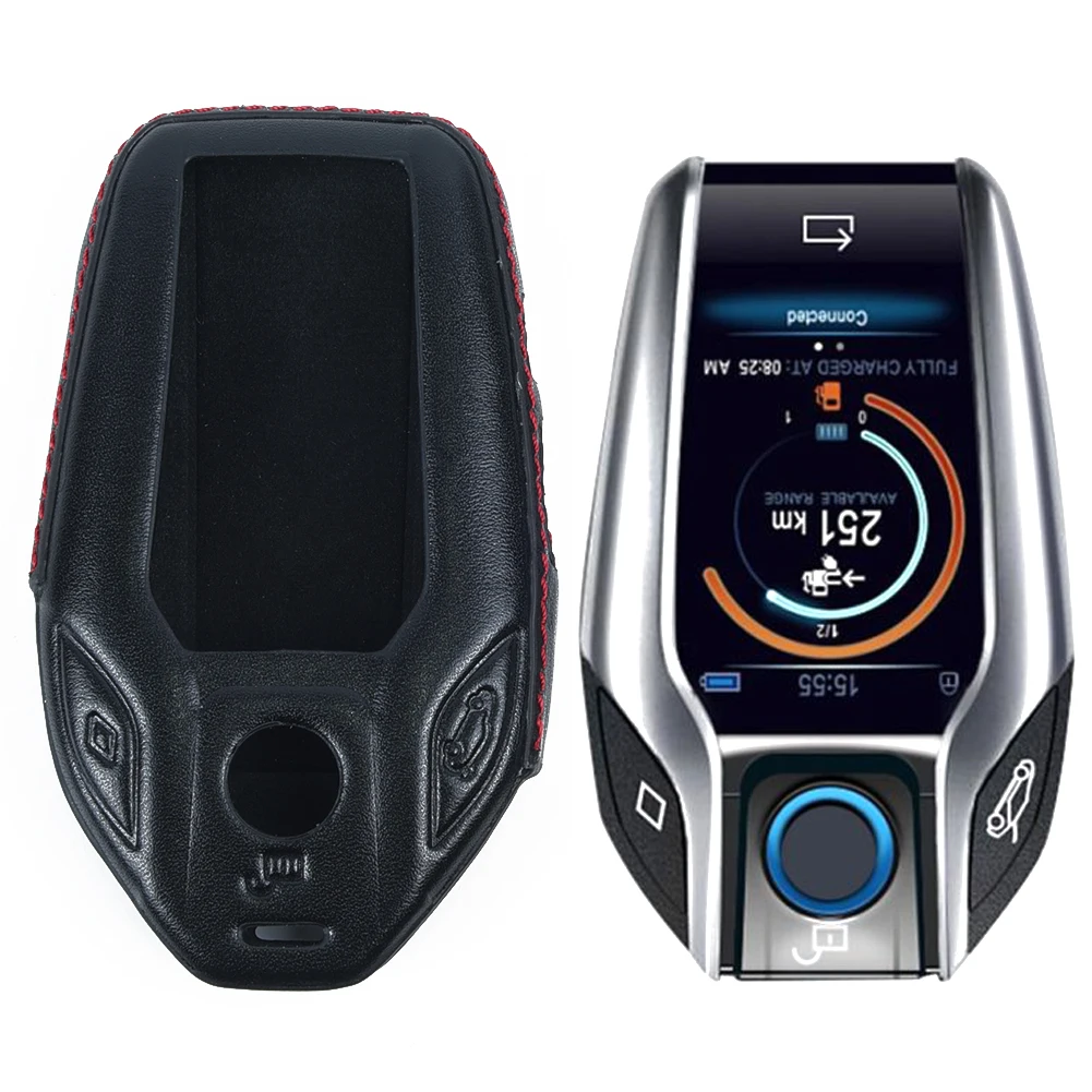 Горячая продажа кожаный дисплей брелок чехол Чехол для BMW 2016-2018 7 серии G11 G12 |