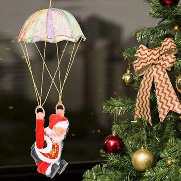 

Christmas Santa Claus Parachute Electric Singing and Dancing Christmas Toy XMAS Decorations Gift for Kids TSH Shop