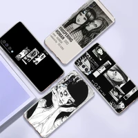 soft clear case for samsung a50 a70 a20e a30 a10 m31 a20s a40 a10e m51 m30s silicone phone cover housing junji ito tomie tees