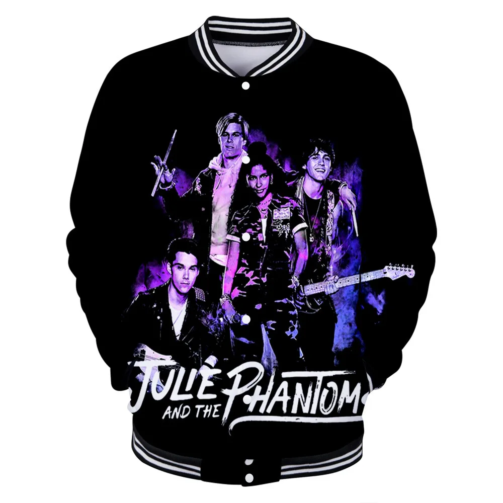 

Куртка Julie The Phantoms, бейсбольные куртки, мужские куртки, уличная одежда, одежда в стиле хип-хоп, толстовка в стиле Харадзюку, худи с изгибом зак...