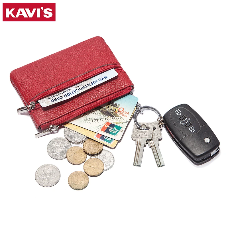 

New Fashion Leather Women Femal Clutch Wallet Mini Coin Purse Multi-function Lady Keychain Holders Zipper Key Case Bag for Girls