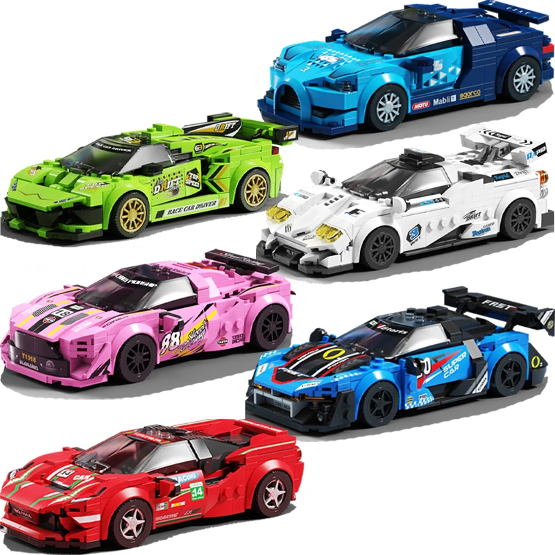 Новинка 2021 фигурка скоростного чемпиона Senna GTR GT3 F8 EVO гоночный спортивный