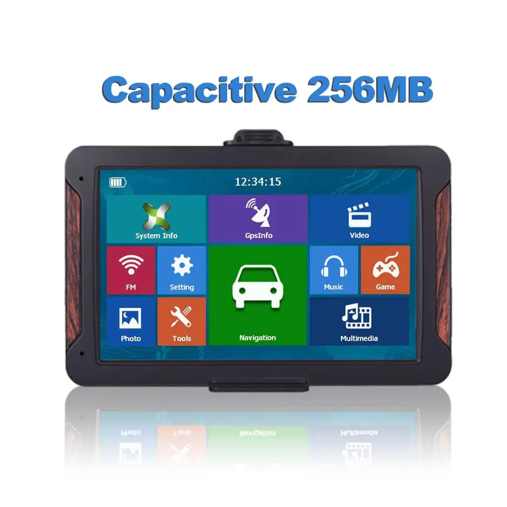 710H Oriana 7 &quotHD 8G 256MB емкостный автомобильный gps навигатор FM Bluetooth AVIN новейшая