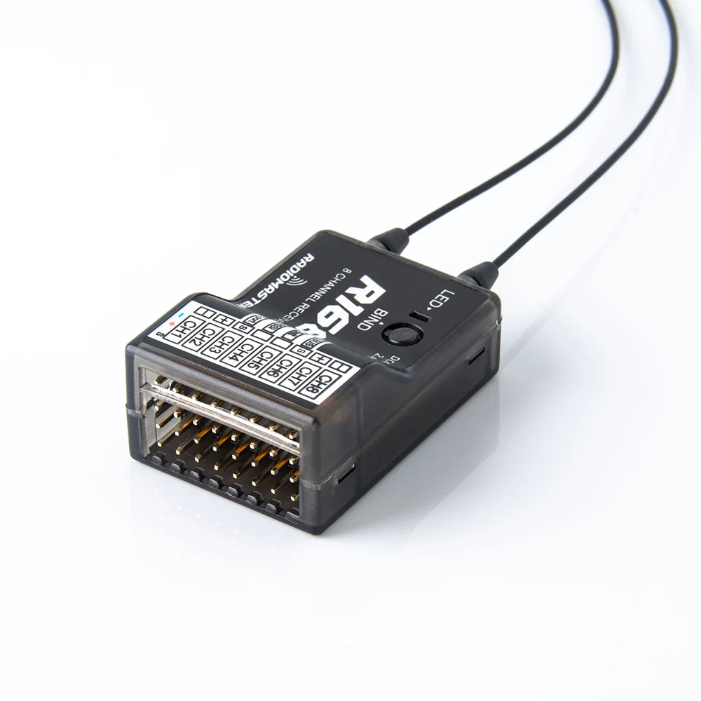 Радиоприемник R1mini R161 R168 2 4G 8CH/16CH D8/D16 мини-приемник для TX16S SE Jumper T18 Frsky X9D X-lite