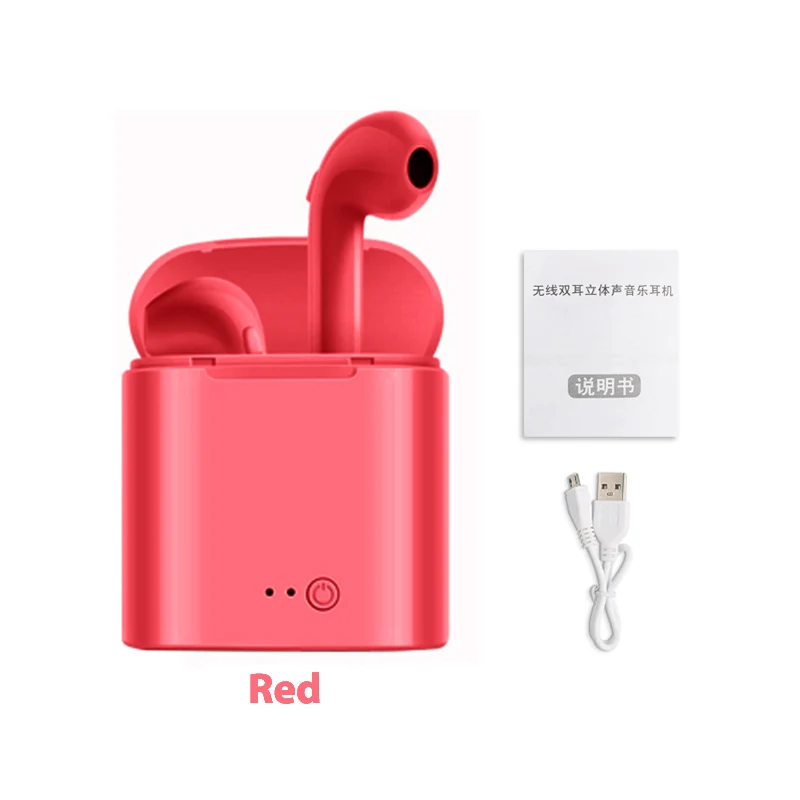 

High Quality I7s Tws Wireless Headphones Bluetooth 5.0 Earphone Black/White Color Suit for Samsung IPhone Huawei Xiaomi Phones