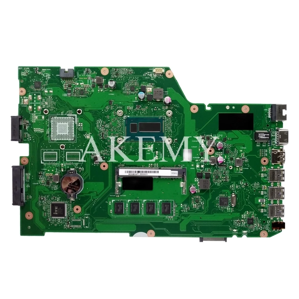 AKEMY X751LAB оригинальная материнская плата For Asus X751L K751L R752L X751LA X751LN X751LK X751LJ с