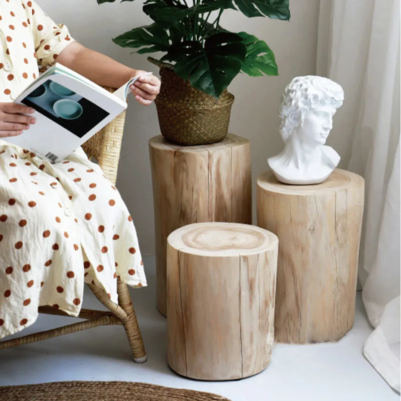 Журнальный столик в минималистичном стиле fir цилиндрический гостиной | Мебель