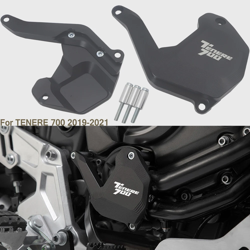 

NEW Motorcycle For Yamaha Tenere 700 2019 2020 2021 Water Pump Protection Guard Covers