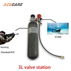 AC103301 цилиндр Pcp пневматическая винтовка 3л 4500Psi акваланга подводная пушка углеродное волокно клапан акваланга бак Acecare