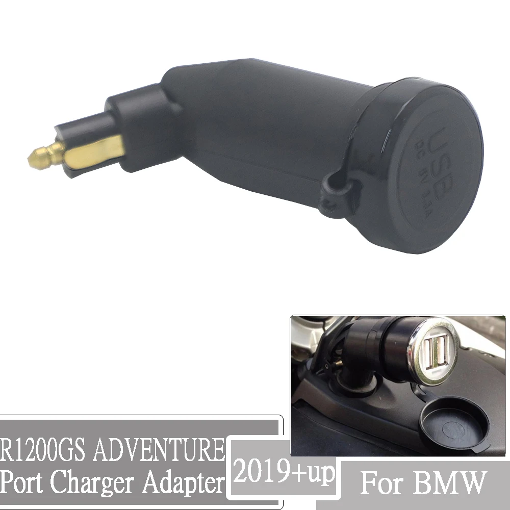 

For BMW R1200GS R1200RT F800GS F700GS F650 GS R 1200 RT ADV Adjustable Dual USB interface Port Charger Adapter