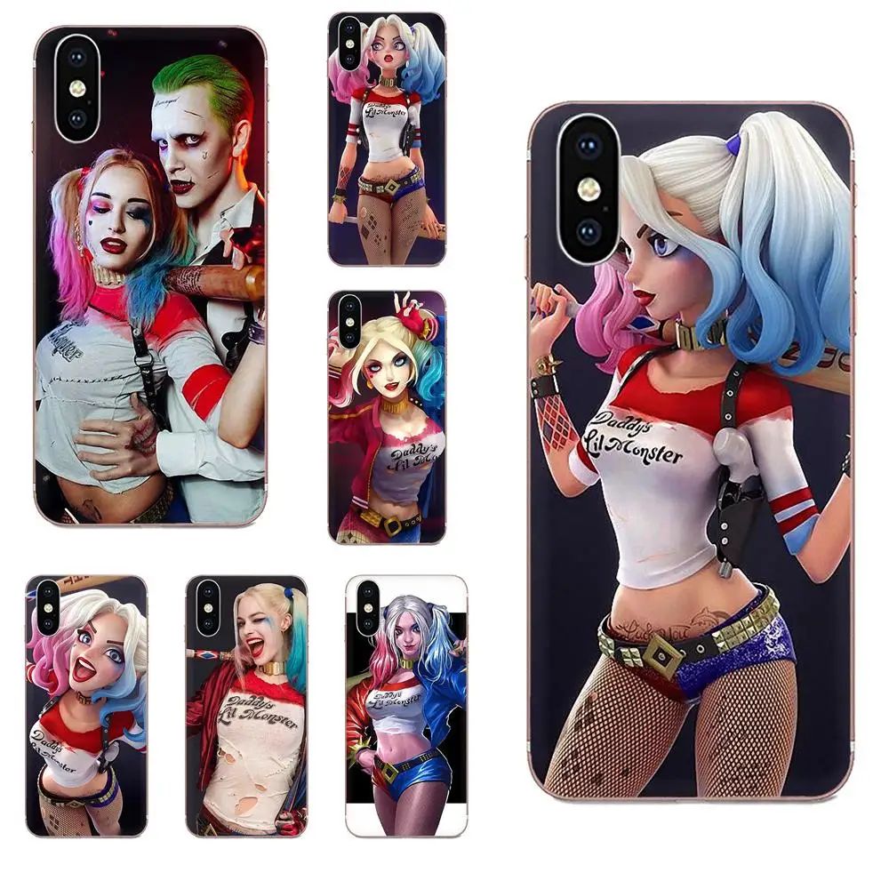 Мягкий чехол для сотового телефона LG K50 Q6 Q7 Q8 Q60 X power 2 3 Nexus 5 5X V10 V20 V30 V40 Q Stylus Harley Quin