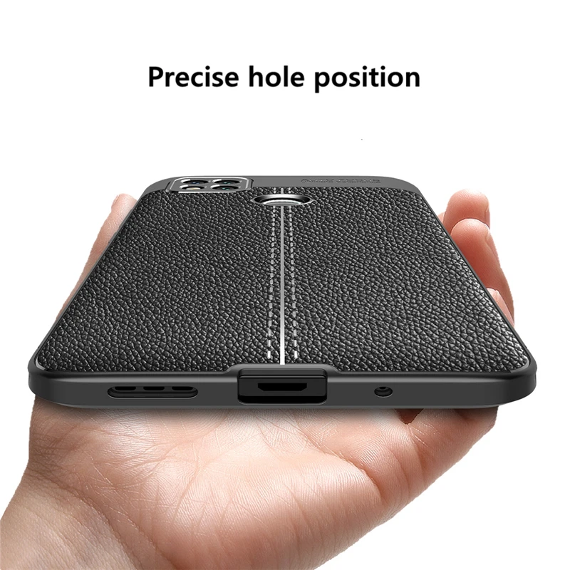 for xiaomi redmi 9c case silicone shockproof luxury leather case for xiaomi redmi note 10 pro for redmi note 10 for poco x3 nfc free global shipping