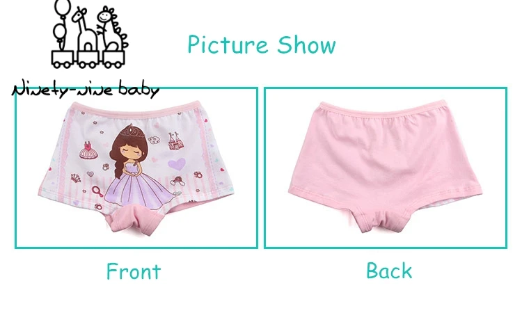 5 шт./Лот хлопковые трусы для девочек | Мать и ребенок