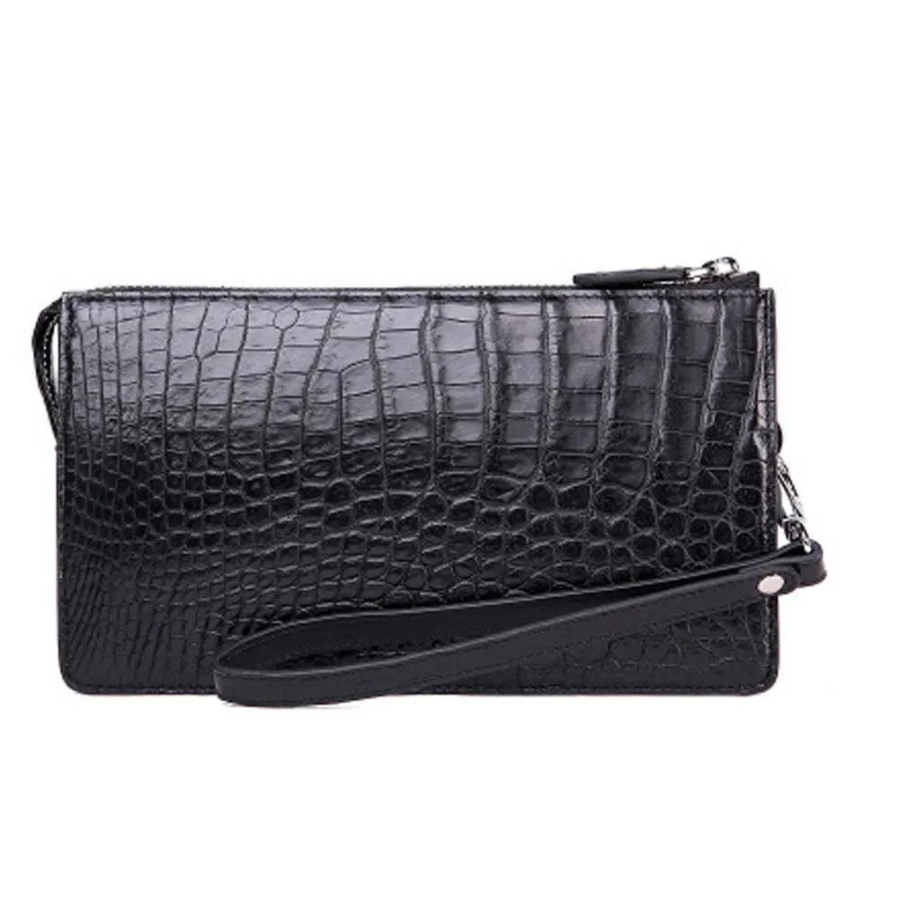 

xingmengda male clutch bags Hand caught bag crocodile new long business More card holder large capacity male men wallet