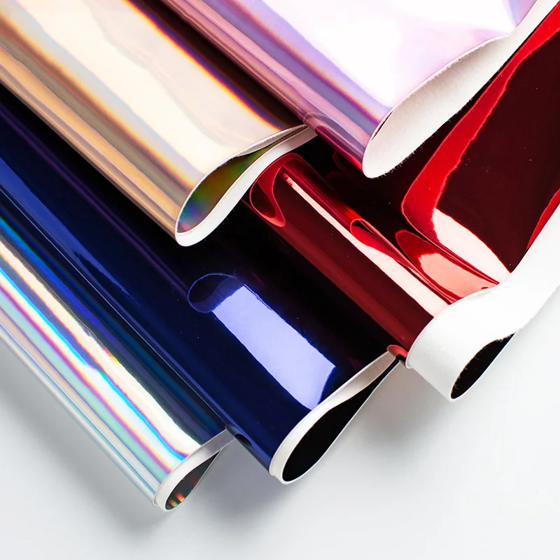 25 см * 34 Лазерная гладкая искусственная кожа ткань сделай сам Швейные аксессуары