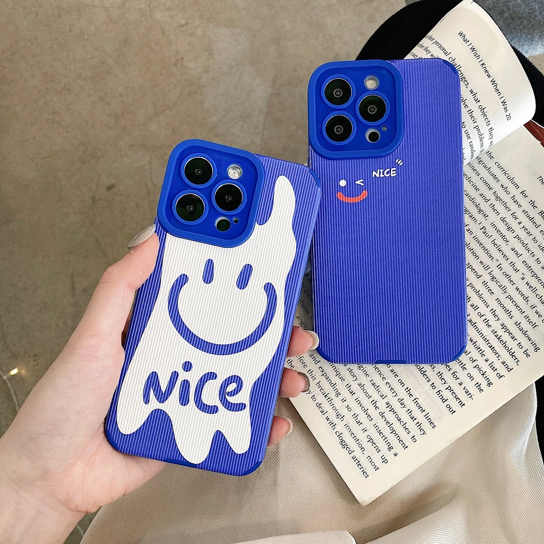 

Мультяшный Противоскользящий мягкий чехол Nice Face для iPhone 7 8 7P 11 12 13 11Promax 12Promax 13Promax XS MAX XR