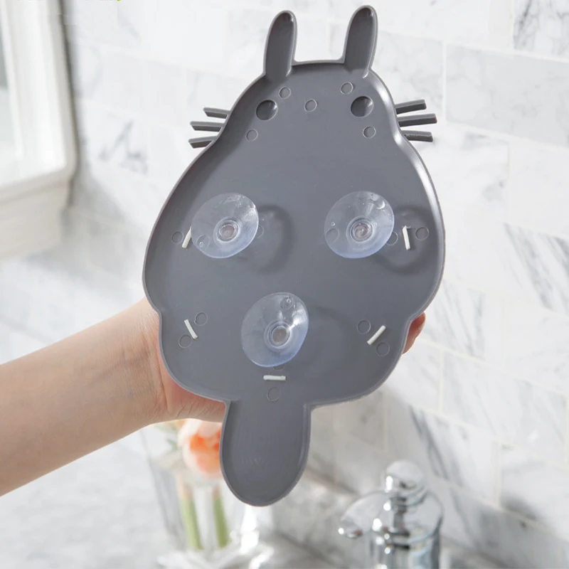 Милый держатель для зубных щеток Тоторо мощная присоска подставка зубной пасты