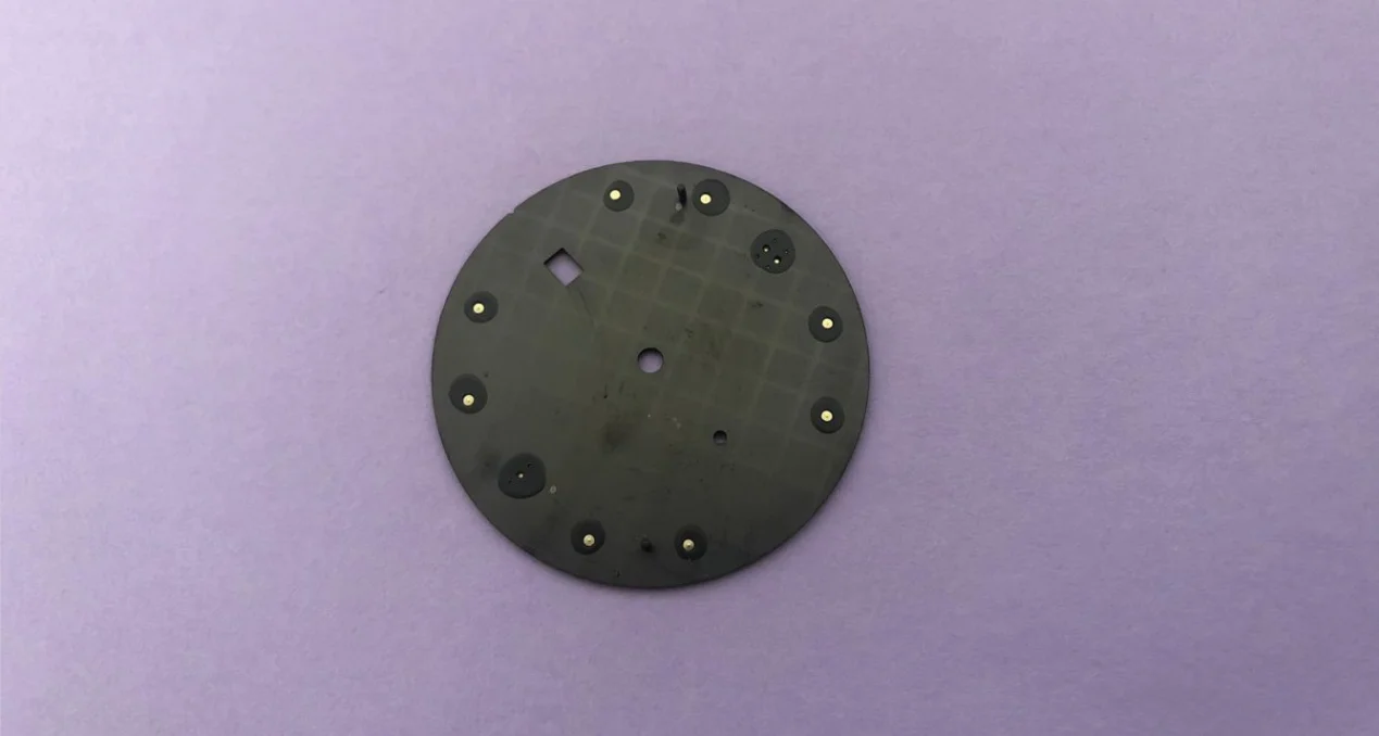

34.5MM Luminous Watch Dial Sterile Sandwich Dial with Logo for ST2555/2530/2557/2533